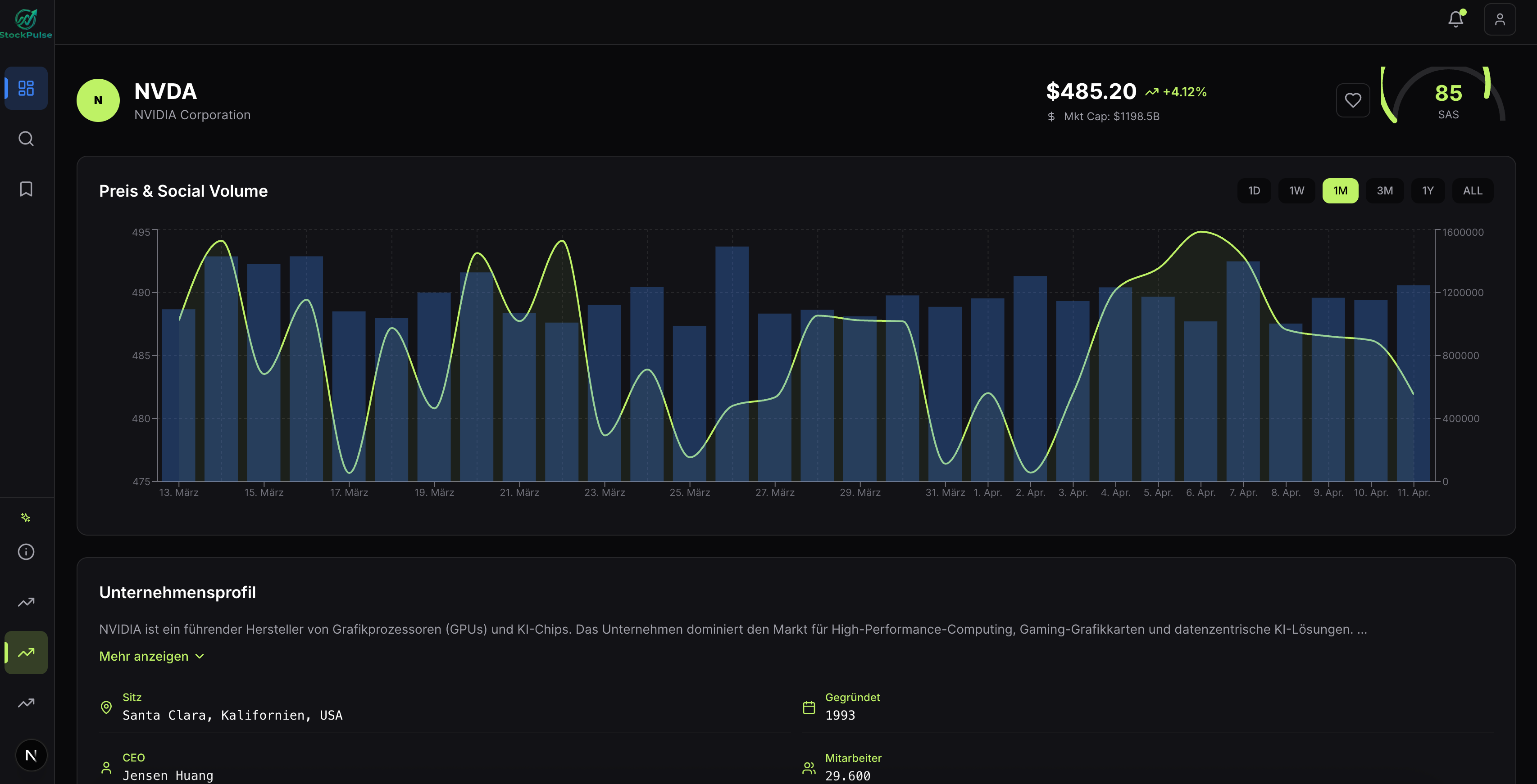 StockPulse Screenshot 1